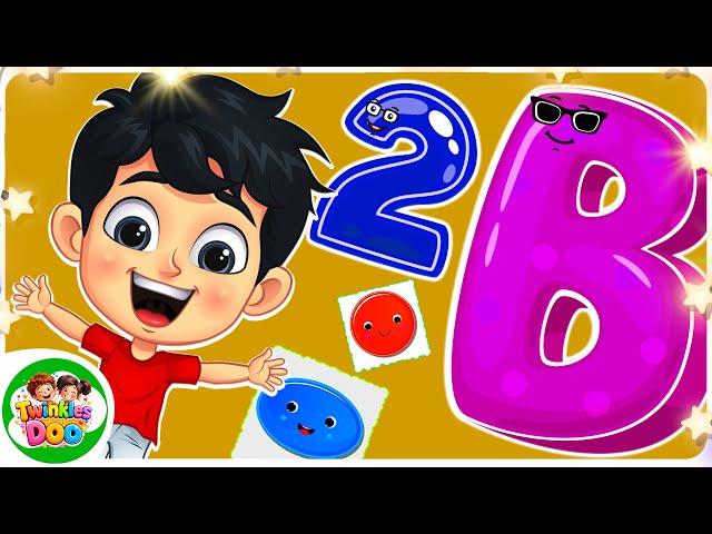 Colors, Shapes, Numbers, Alphabet & More | Toddler Learning Videos For Kids | Baby Learning