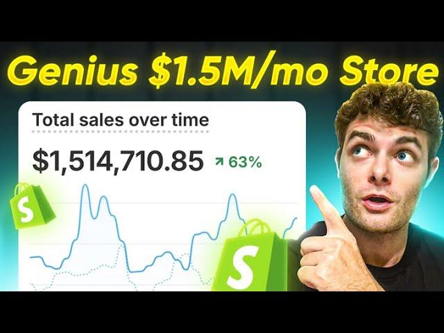 A Genius $1,500,000/month Shopify Niche Store (Full Breakdown)