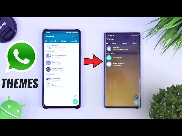 How To Get New Themes In Official Whatsapp - New Update 2020