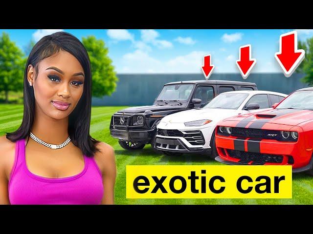 Girl Chooses Next Bf Based On EXOTIC CAR!