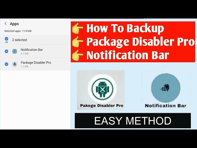 How to Download & Backup Package Disabler Pro & Notification Bar Apps