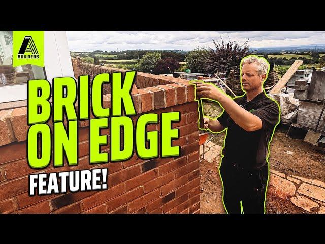 DIY Bricklaying: Building a Brick on Edge Feature for Your Bungalow