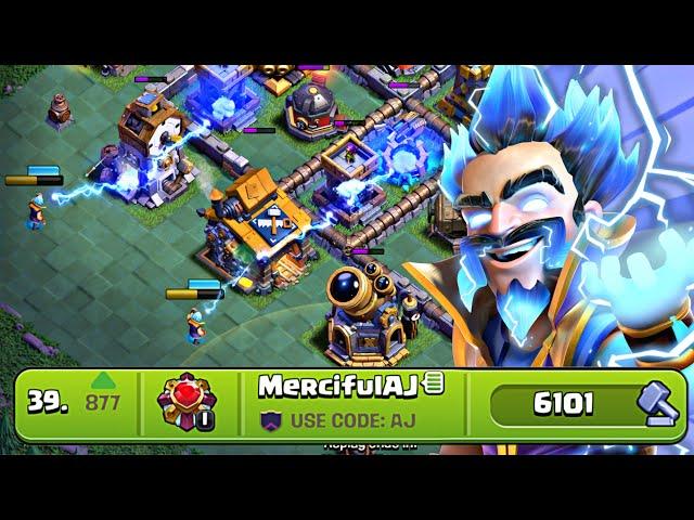 I’m BACK In The GLOBAL LEADERBOARDS With Electrofire Wizards! | Clash of Clans Builder Base 2.0