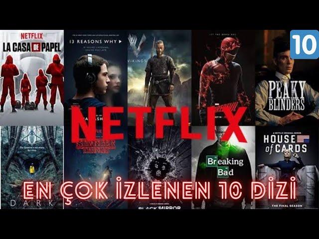 Netflix'in en çok izlenen dizileri TOP 10 #netflix