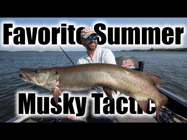 Jeremy Smith Shares His Go-To Tactics for Summer Muskies