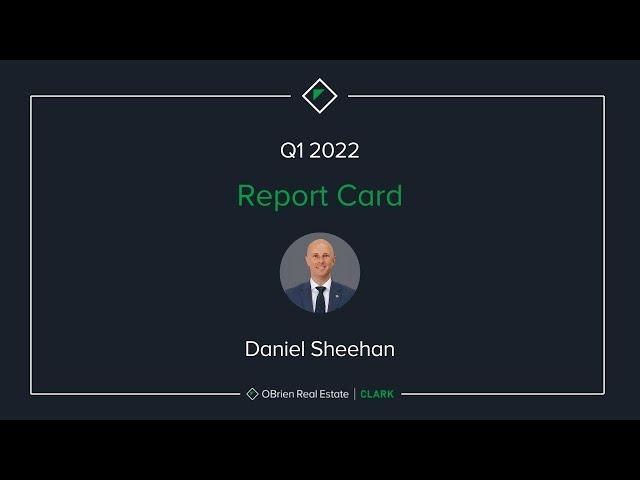 Daniel Sheehan - Q1 2022 Report Card