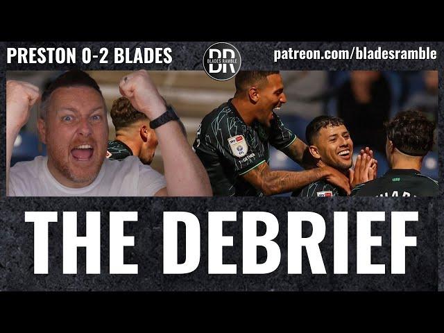 PRESTON V BLADES | THE DEBRIEF! | LIVE MATCH REACTION