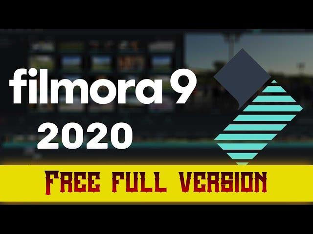 Wondershare Filmora 2020 ( 100% Free )(Window)