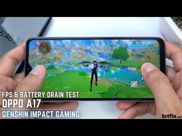 Oppo A17 Genshin Impact Gaming test | Helio G35, 4GB RAM