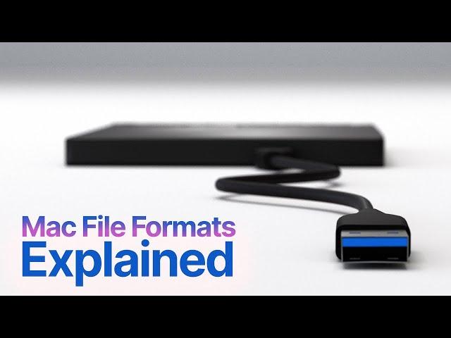 APFS vs. Mac OS Extended? ExFAT? Understanding Mac file systems.