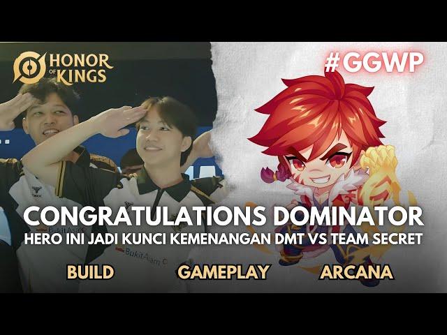 GGWP DOMINATOR! PEI Ternyata Menjadi Kunci Kemenangan DMT VS Team Secret! | Honor of Kings Indonesia