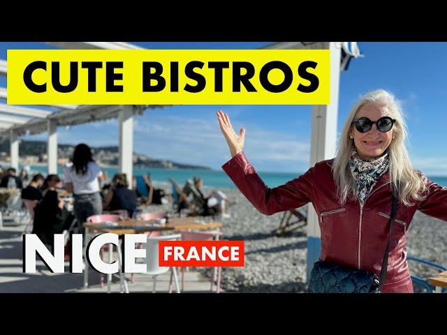 Top 5 Cute Bistros in Nice,France.  Amazing food, kind service. No tourist traps! French Riviera.