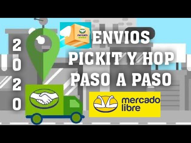 Como hacer Envios PICKIT y HOP de Mercado Envio paso a paso mercado libre Argentina