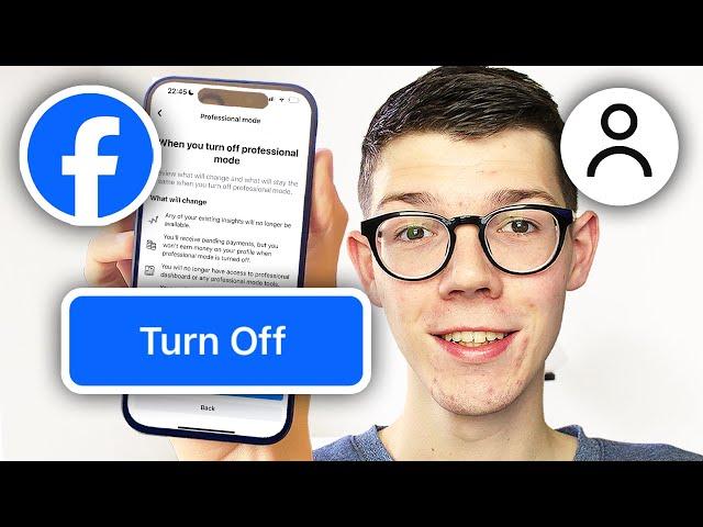 How To Turn Off Professional Mode On Facebook - Full Guide