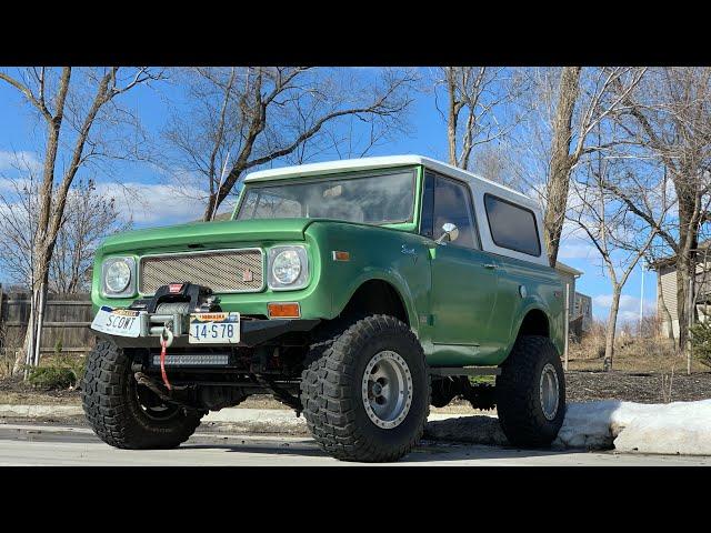 REVIEW|The forgotten 4x4 BEAST! 1971 international scout 800b