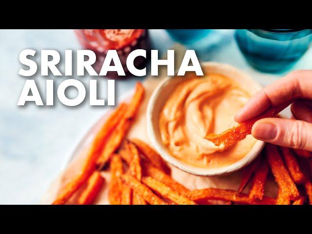 Sriracha Aioli (3 Ingredients!)