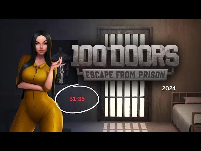 100 DOORS ESCAPE FROM PRISON 2024 LEVEL(31-35)