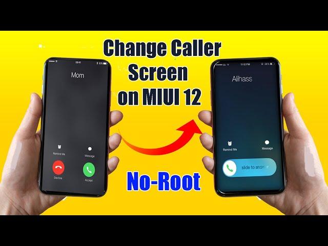 Secret Trick to Change Calling Screen and Dialer in MIUI 12 | MIUI 12 Trick to Change Caller Screen