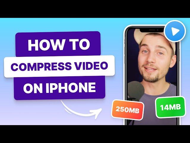 How to Compress a Video on iPhone | FREE Online Compressor