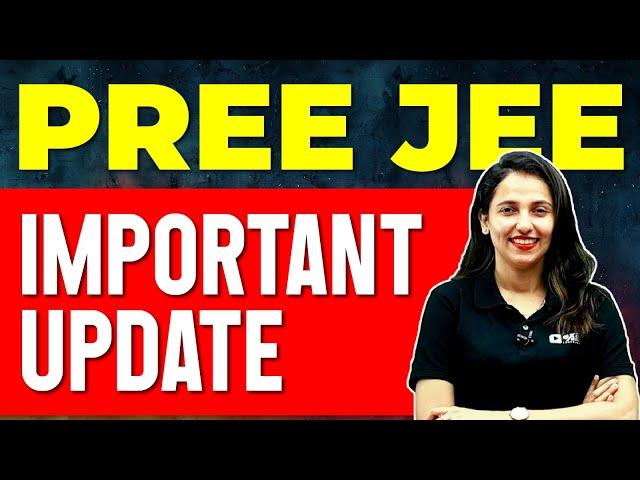 BREAKING : IMPORTANT PRE JEE UPDATE | EXAM WINNER PLUS ONE