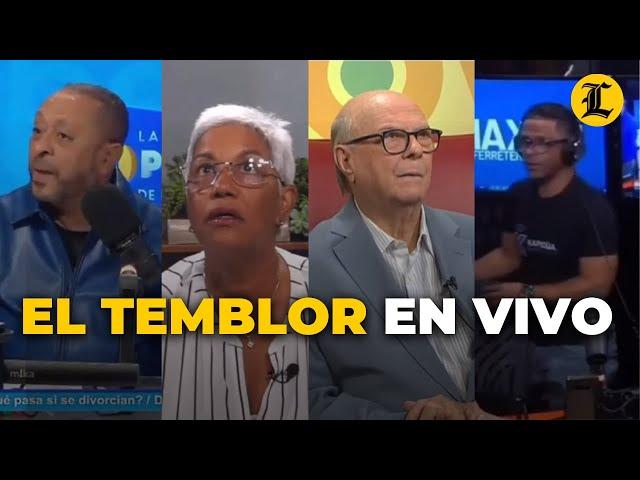 ¡EL TEMBLOR DE TIERRA EN VIVO! ASÍ LO REPORTARON LOS PROGRAMAS DE TV Y RADIO