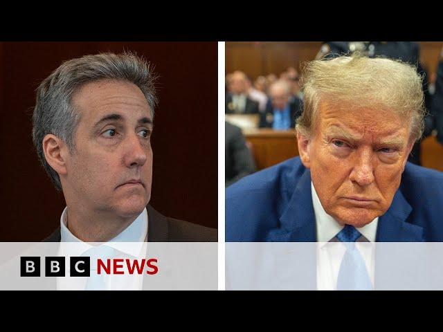 Drama at Donald Trump trial as judge clears court and reprimands witness | BBC News