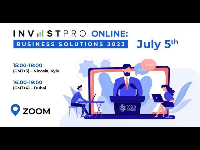 InvestPro Online:Business Solutions 2023 | Business event 2023 | Bosco Conference