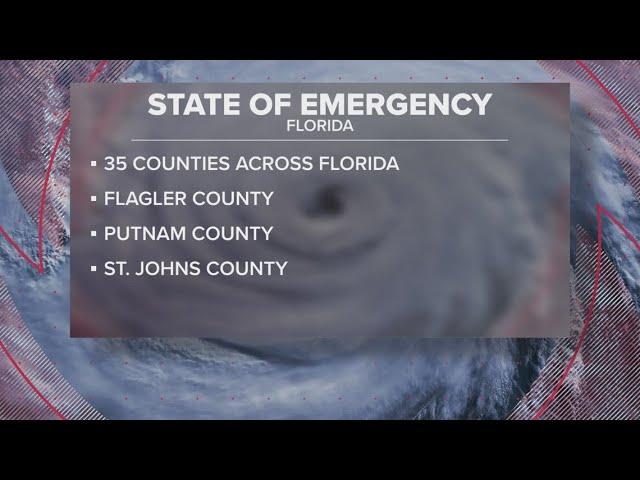 Gov. DeSantis issues state of emergency for 35 Florida counties ahead of Milton landfall