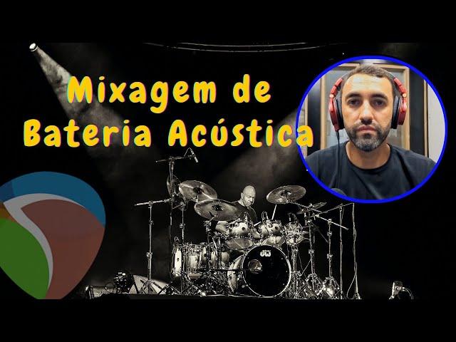 Mixagem de Bateria Acústica