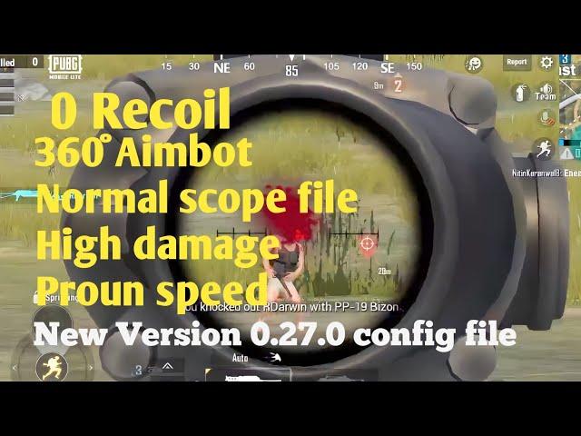 PUBG Mobile Lite New Update 0.26.0 No Recoil Config File |/ Pubg LITE 0.26.0 Zero Recoil Config 