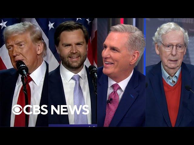 Vance, McCarthy and other Republicans react to Trump's election win, GOP gains in Congress