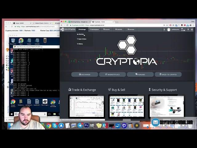 Free Trading bot Cryptopia Xmas Gift u can use instantly gift from me to you