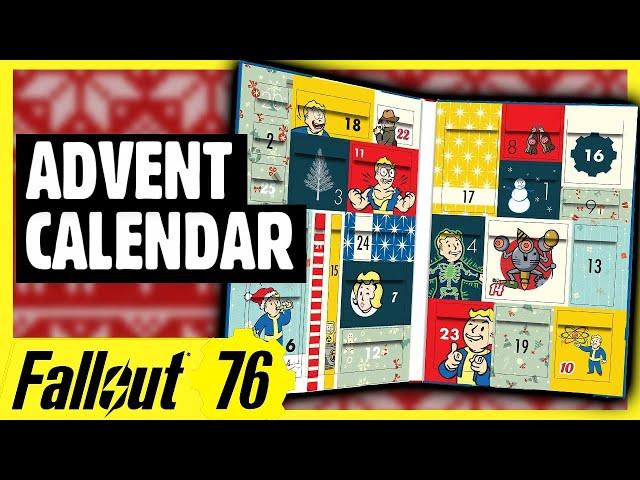 Fallout Advent Calendar - PREVIEW