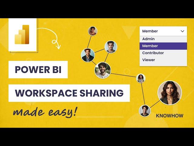 Add Users to Power BI Workspace | Share, Access and Permissions Made Easy #powerbi