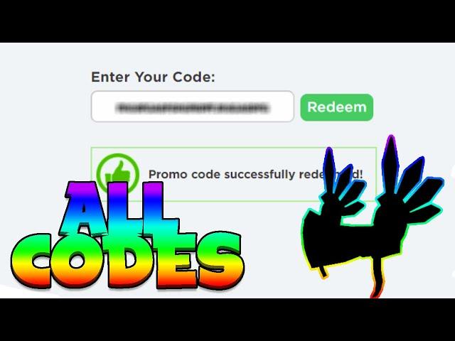 ALL ROBLOX PROMO CODES! (2021)