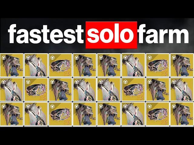 The Best Solo Farm for Exotic Class Items (Proven With Data)