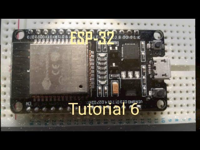 ESP-32 with Arduino IDE Tutorial 6: EEPROM