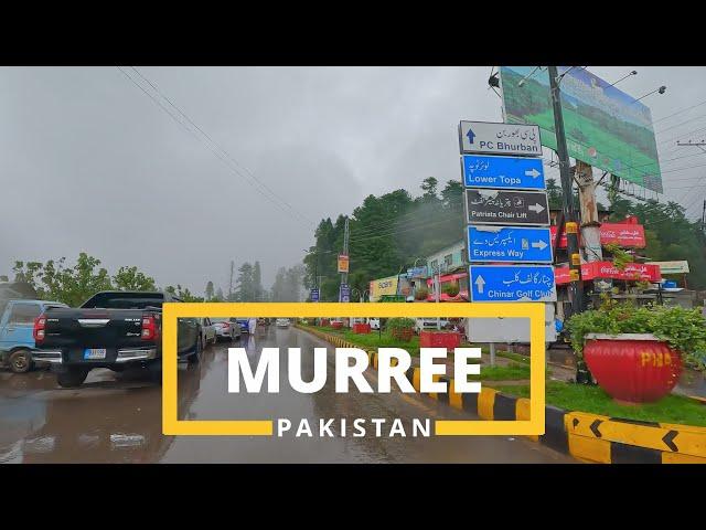 [4K] Driving Through The Clouds | Murree, Pakistan