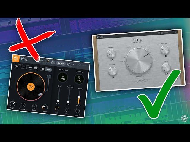 FREE vintage plugin Cymatics Origin versus iZotope Vinyl ?