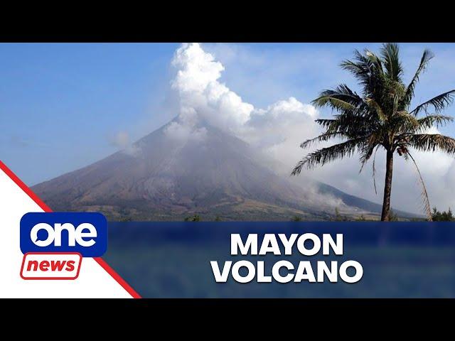 Mayon Volcano’s alert status raised to Level 2