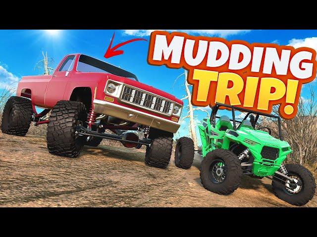 We Destroyed Our Mudding Vehicles During a Trip in Snowrunner Mods!