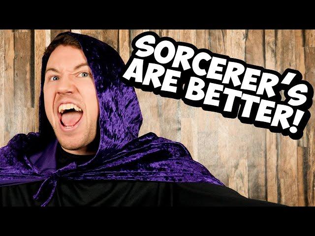 Wizards VS Sorcerers in Dungeons and Dragons