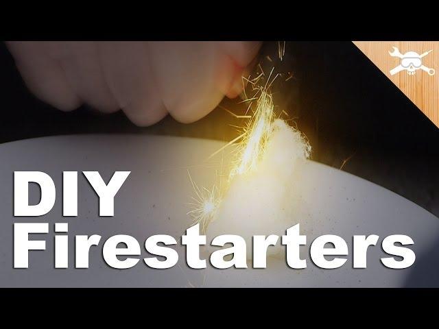 DIY Fire Starters and Magic Underwater Matches