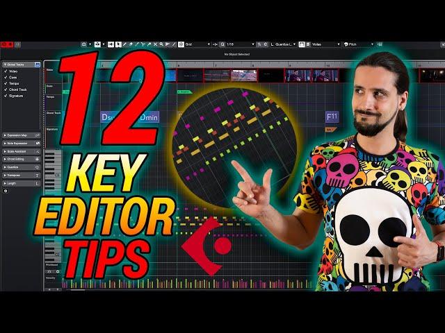 12 MIDI tips EVERY Cubase user should know! #cubase #keyeditor #midiediting
