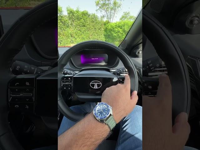 Nexon Steering With Illuminated Tata Logo | MotorBeam