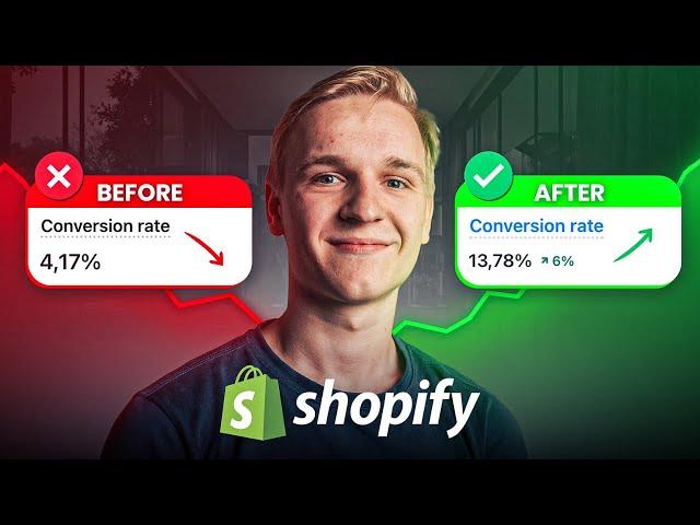 How To Get A 6-7% Conversion Rate For Your Shopify Store (Step By Step)