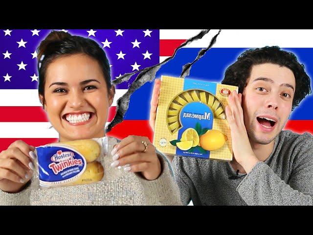 Americans & Russians Swap Snacks