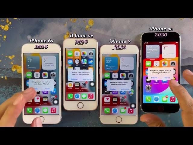 iPhone 6s vs iPhone se 2016 vs iPhone 7 vs iPhone 2020