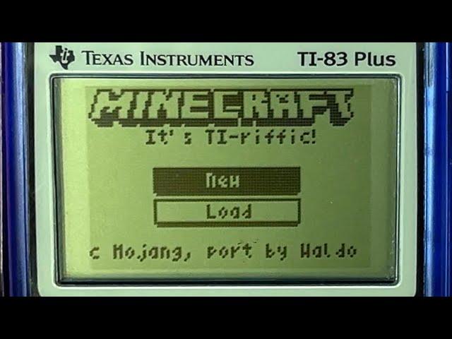 Calculator Gaming: Minecraft