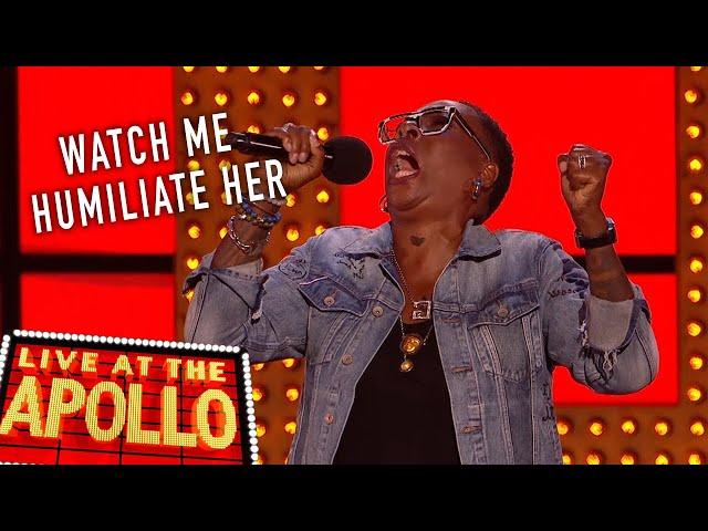 Gina Yashere Shuts Down Racists | Live At The Apollo | BBC Comedy Greats